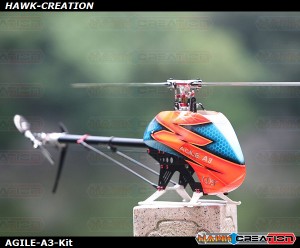 KDS AGILE A3 Helicopter Kit (With Main and Tail Blade)